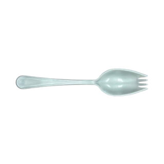 Security Sporks - silver, polycarbonate