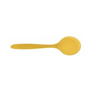 Security Soup Spoons - yellow, polycarbonate