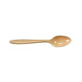 Security Teaspoons - buff, polycarbonate
